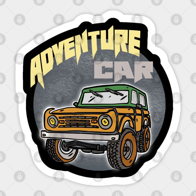 Adventure Car Sticker by RiyanRizqi